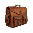 Durable Coffee Brown Leather Bag in Delhi