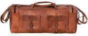 Leather Duffel Bag 30 inch Large Travel Bag in Delhi
