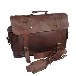 Manufacturer of Leather backpack cum Briefcase in Delhi