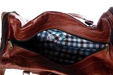 Manufacturer of  Cuero Bags 30 Inch Large Leather Duffel Travel Manufacturers in Vadodara