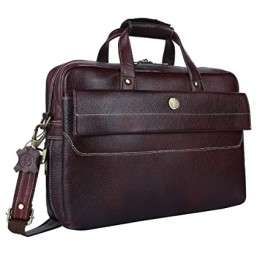 Manufacturer of laptop Leather Bag original in Delhi