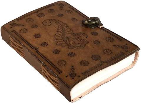  Leaf Embossed Antique Leather Journal Manufacturers in Cuba