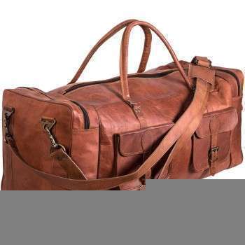 Leather Duffel Bag 28 inch Large Travel in Delhi