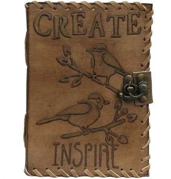  Leather Inspire Bird Embossed Antique Journal Manufacturers in Sikkim