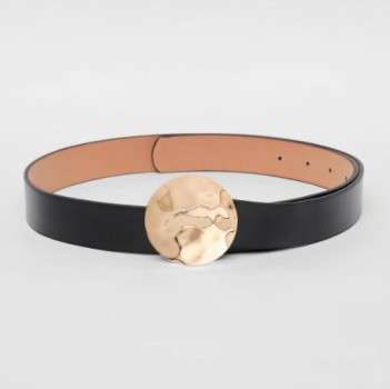  Women Black Solid Leather Belt Manufacturers in Argentina